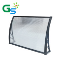 Door Canopy Front Door Or Window Canopy Arched Awning Polycarbonate Sheets Rain Snow Protection Cover Eaves Canopy